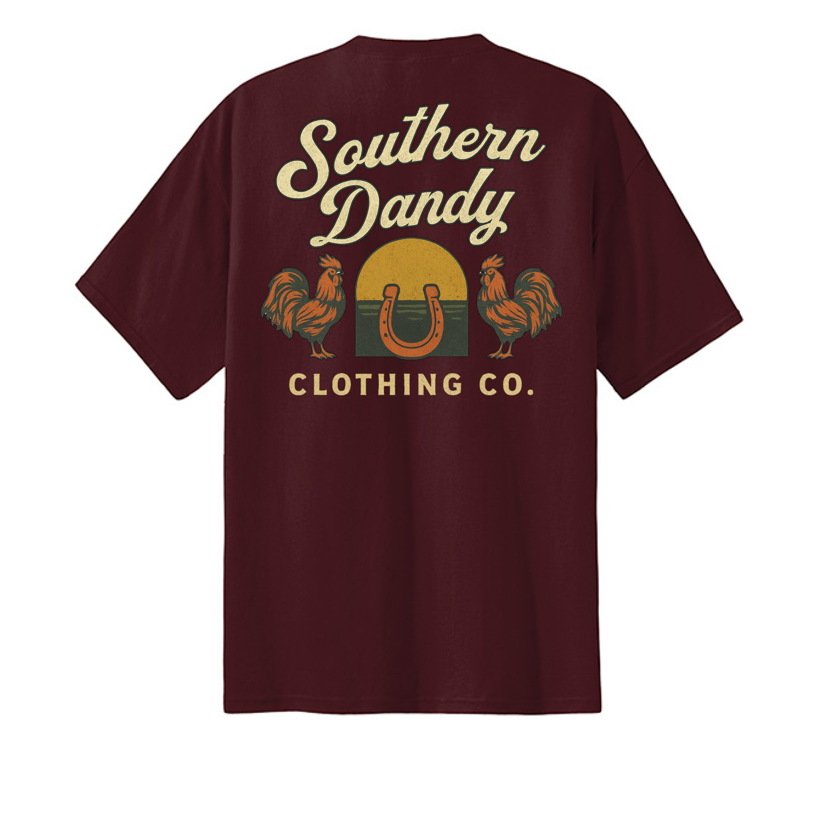 Athletic Maroon - BACK