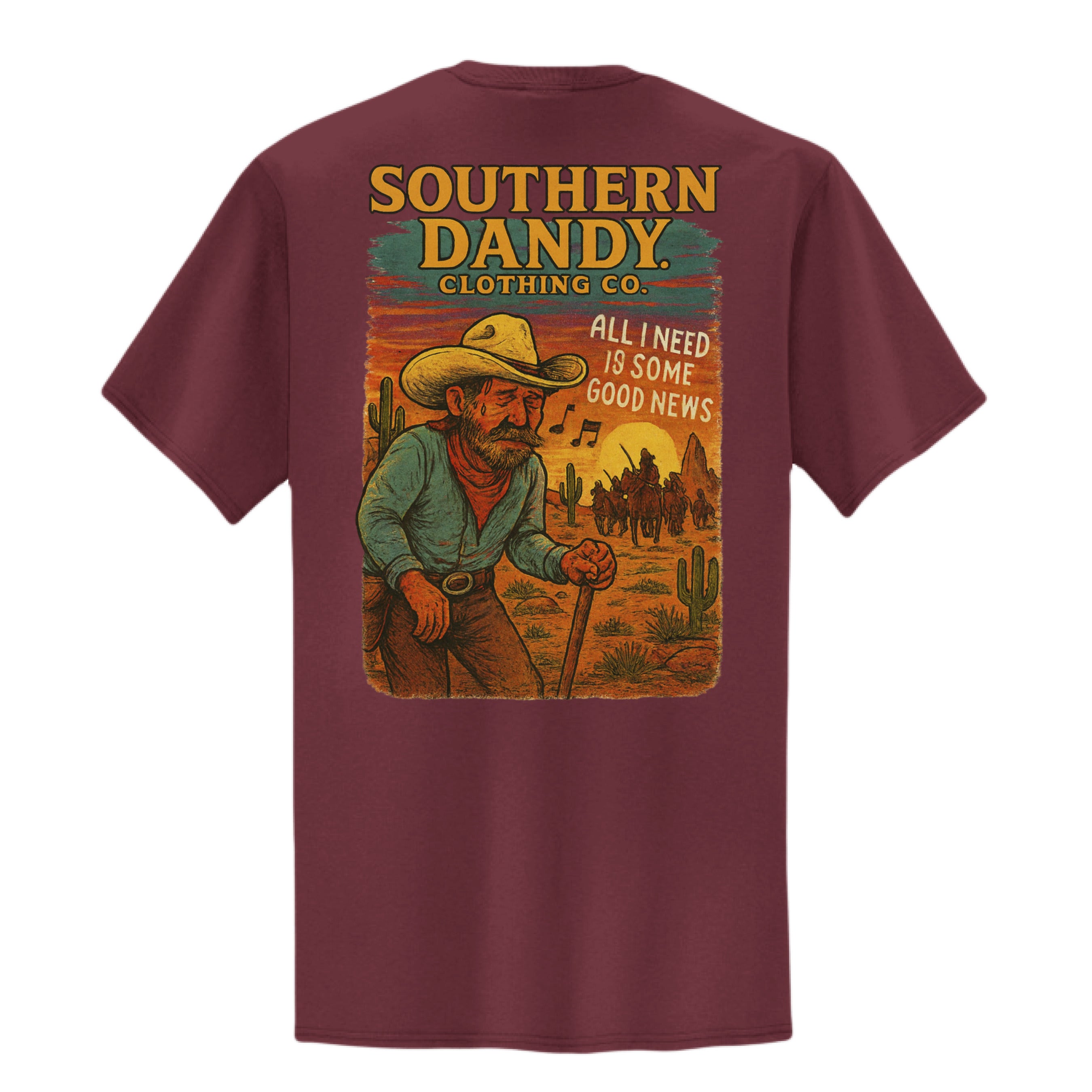 Athletic Maroon - BACK