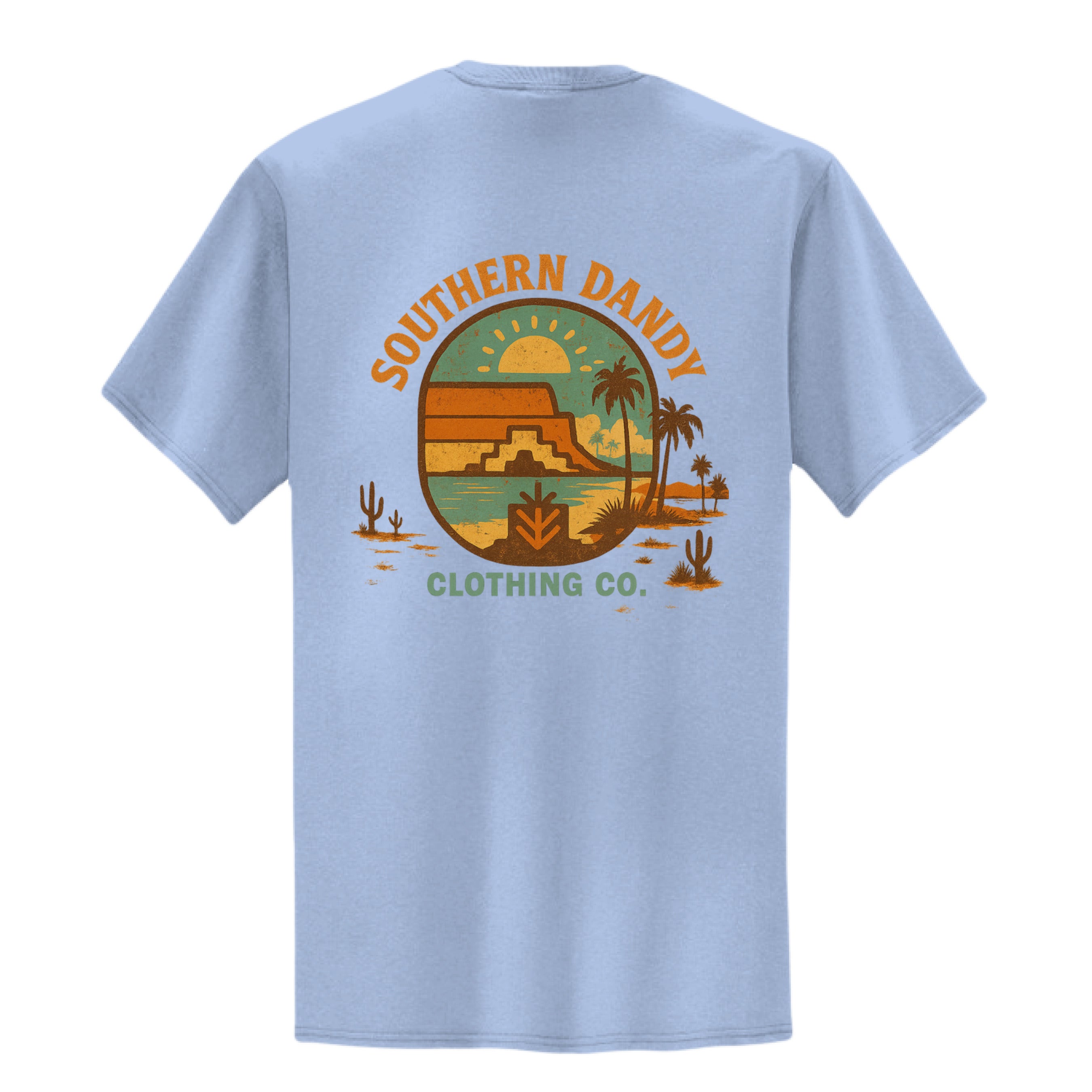 Light Blue - BACK